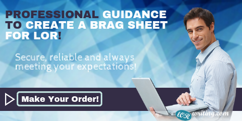 writing brag sheet for letter of recommendation writing brag sheet for letter of recommendation