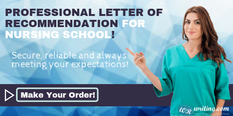 professional letter of recommendation for nursing school professional letter of recommendation for nursing school